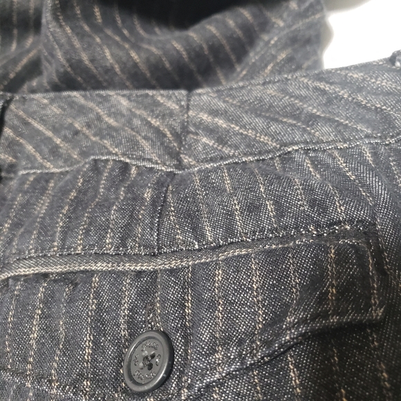 Free People Sz 6 Pinstripe Trousers- Alter… - Picture 9 of 15